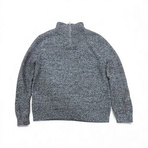 INC International Concepts Men's Black/Gray/White Zip-Up Sweater-XXXL